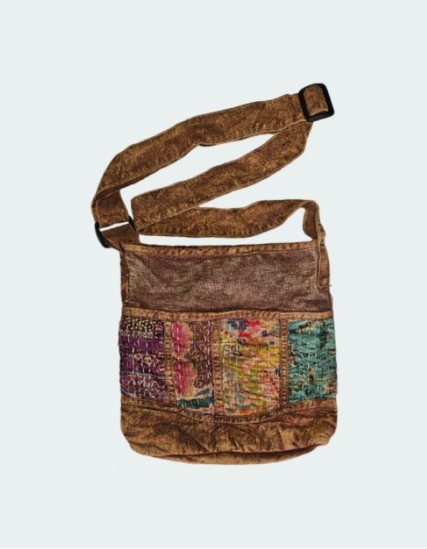 Bag - Patch Quilted Saddle-hotRAGS.com