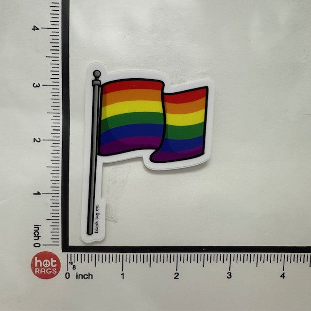 Sticker -Pride Flag-hotRAGS.com