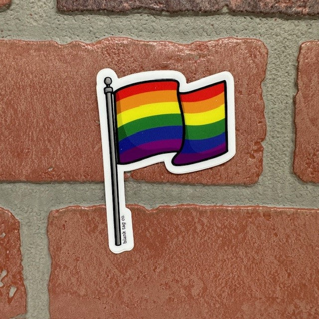 Sticker -Pride Flag-hotRAGS.com