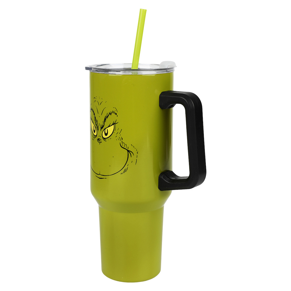 Tumbler - Stainless Steel Grinch - 40oz-hotRAGS.com