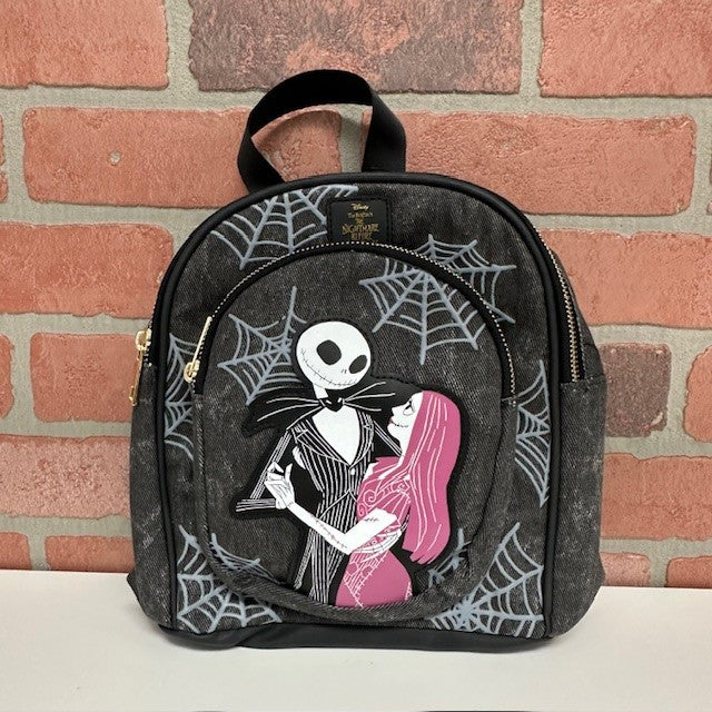 Mini Backpack - The Night Before Christmas Jack & Sally Mini Backpack-hotRAGS.com