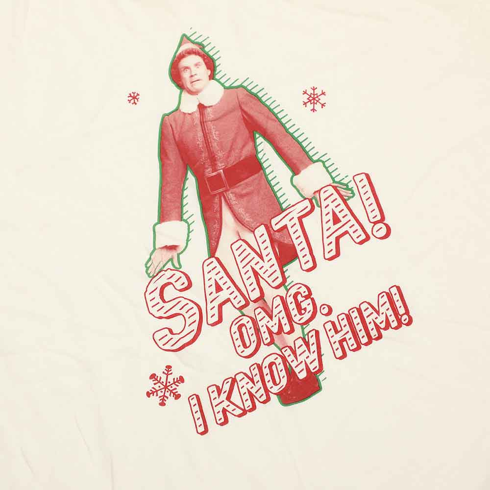 T Shirt - Elf OMG I Know Him-hotRAGS.com