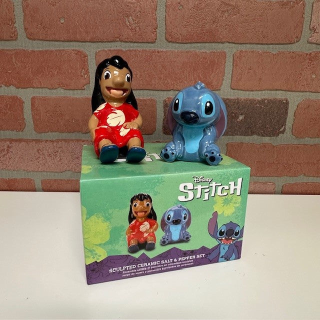 Salt And Pepper Shaker Set - Lilo And Stitch-hotRAGS.com