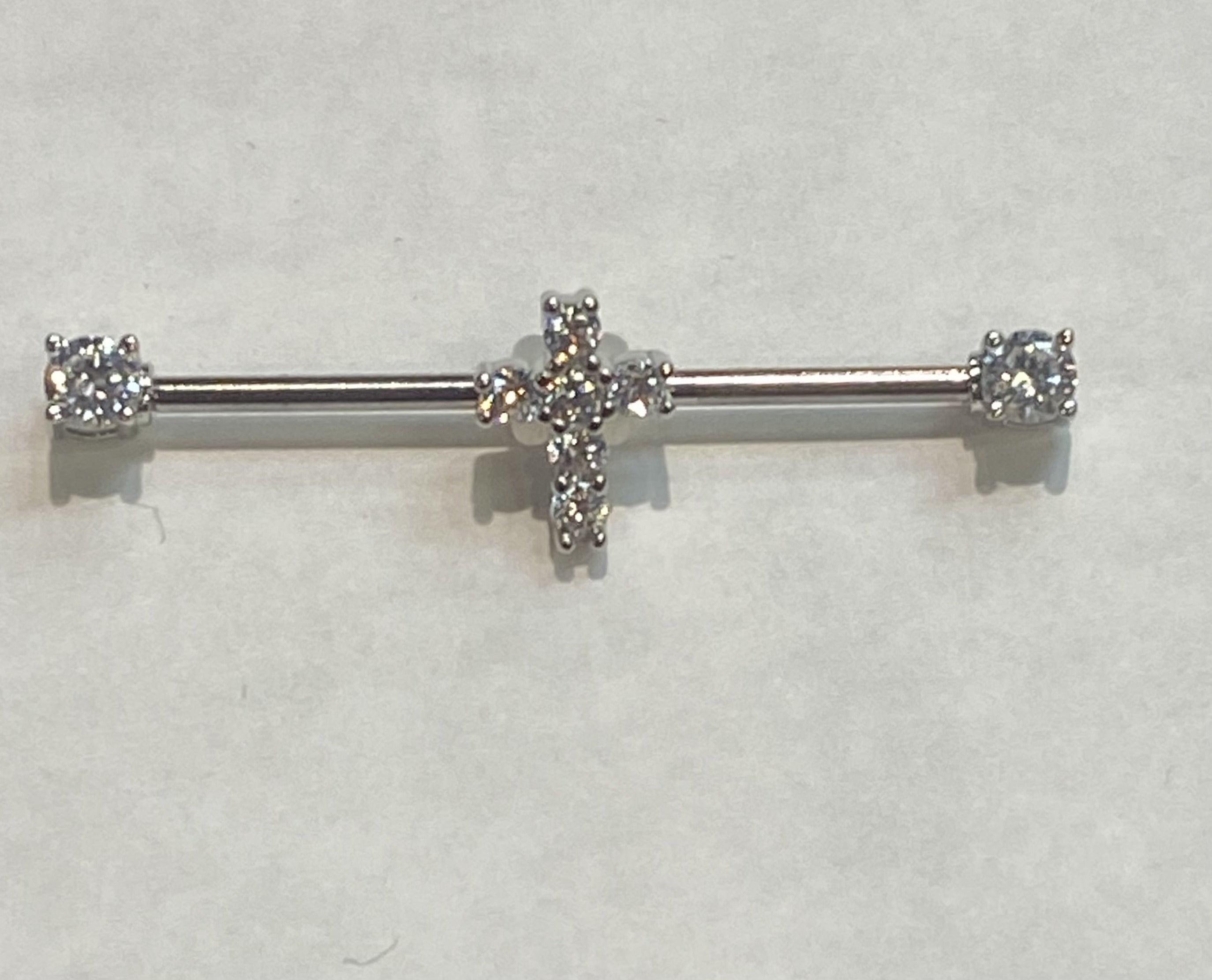 Barbell - Industrial Cross 14g-hotRAGS.com