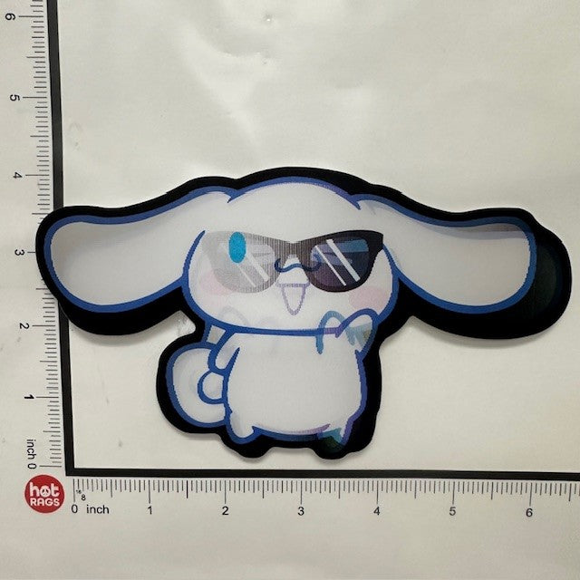 Sticker - 3D Cinnamonroll - Glasses-hotRAGS.com