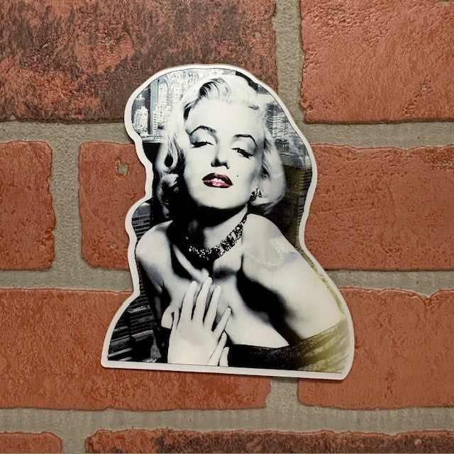 Sticker - 3D Marilyn Monroe-hotRAGS.com