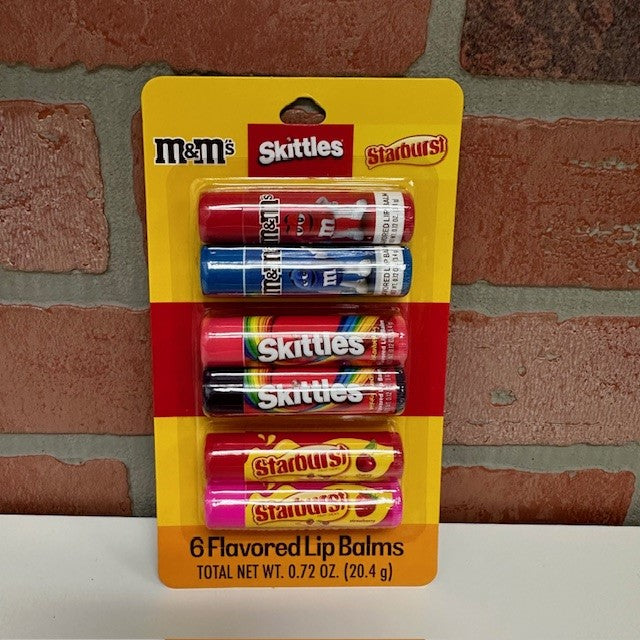 Lip Balm - Candy MM's Skittles - 6 pack-hotRAGS.com