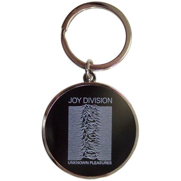 Keychain - Joy Division Unknown Pleasures-hotRAGS.com