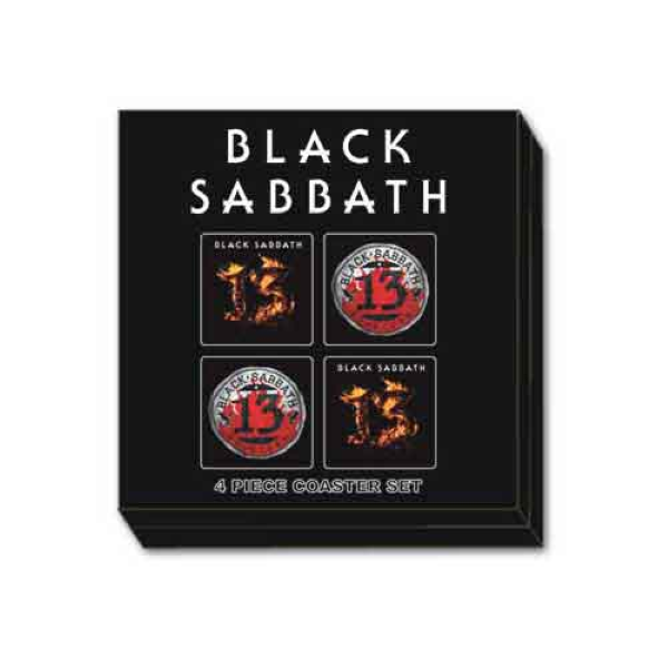 Coaster - Set Black Sabbath - 4pc-hotRAGS.com