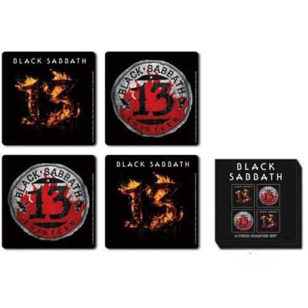 Coaster - Set Black Sabbath - 4pc-hotRAGS.com