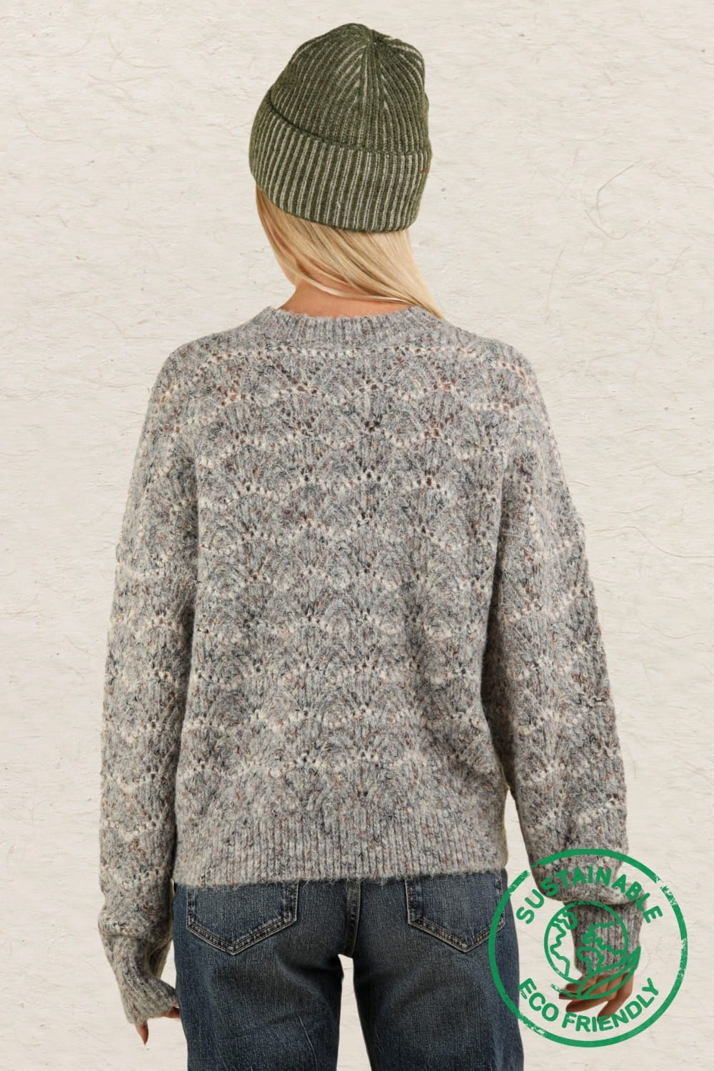 Sweater - Organic Cotton - Grey-hotRAGS.com