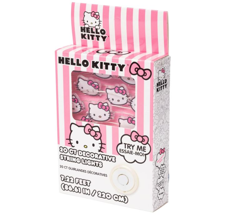 Lights String - Hello Kitty - 20ct-hotRAGS.com