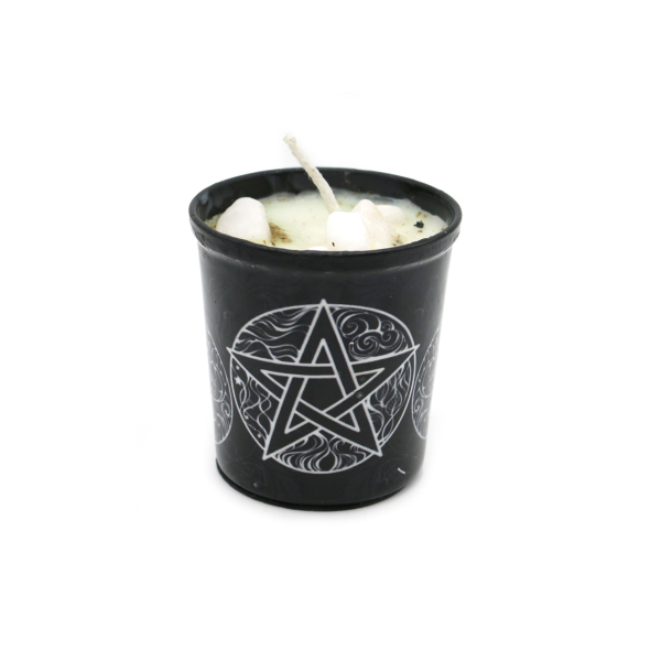 Candle - Pentacle Votive 4"-hotRAGS.com