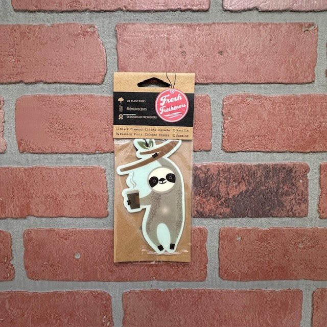 Air Freshener - Coffee Sloth Life-hotRAGS.com