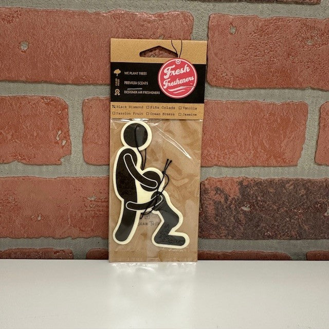 Air Freshener - Stick Figures GIving Head-hotRAGS.com