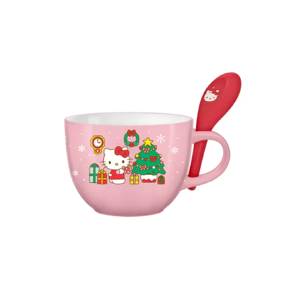 Christmas Bowl, Soup, Mug - Hello Kitty - 24oz-hotRAGS.com