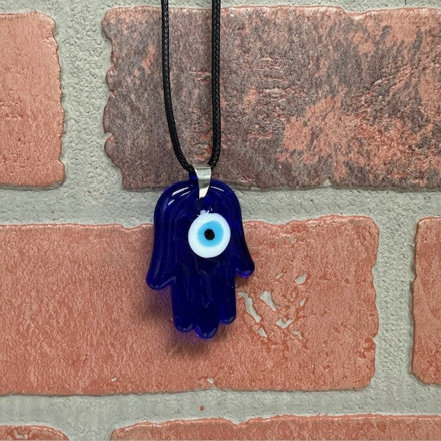 Necklace - Evil Eye Hamsa-hotRAGS.com