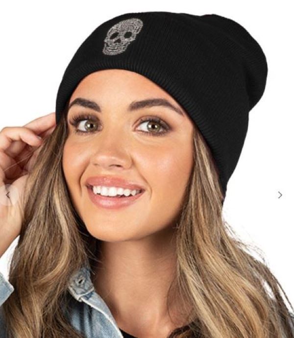 Beanie - Skull Bling-hotRAGS.com