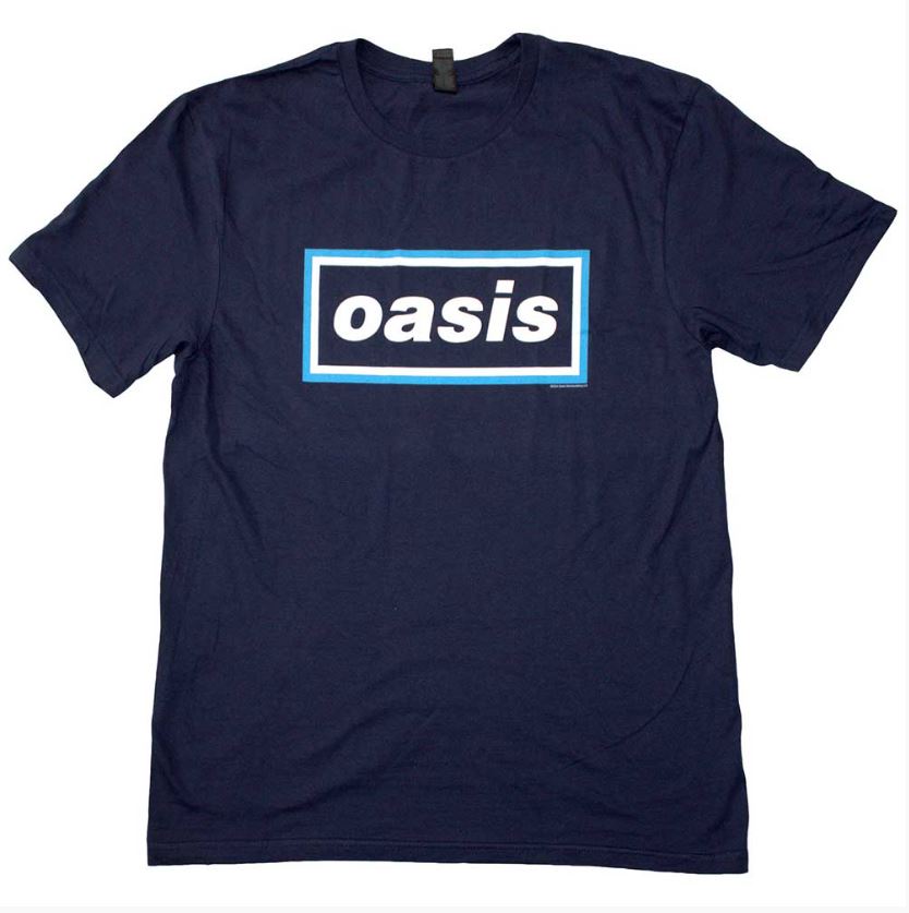 T shirt - Oasis Maine Road Logo-hotRAGS.com