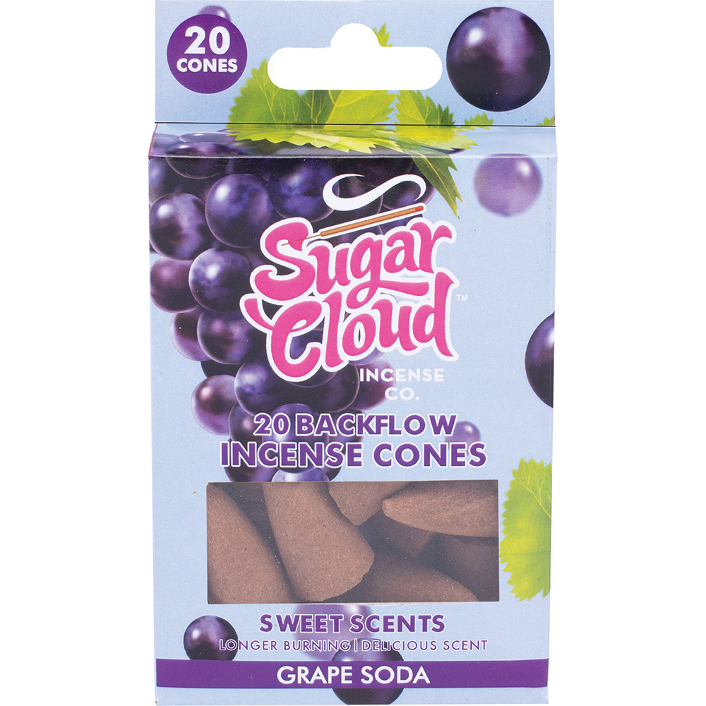 Cones Backflow - Grape Soda - 20ct-hotRAGS.com