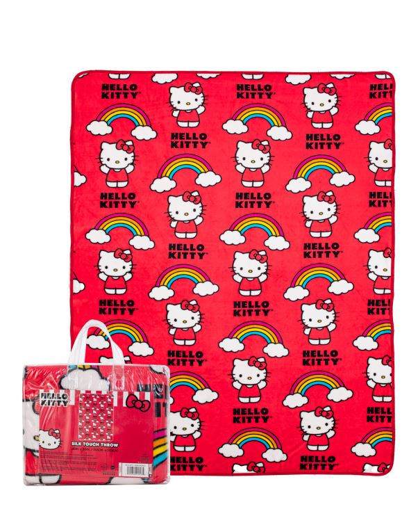 Blanket - Hello Kitty - Bows Are Back-hotRAGS.com