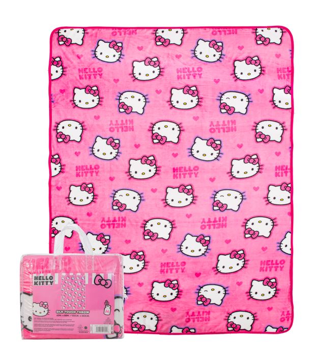 Blanket - Hello Kitty - Cotton Candy-hotRAGS.com