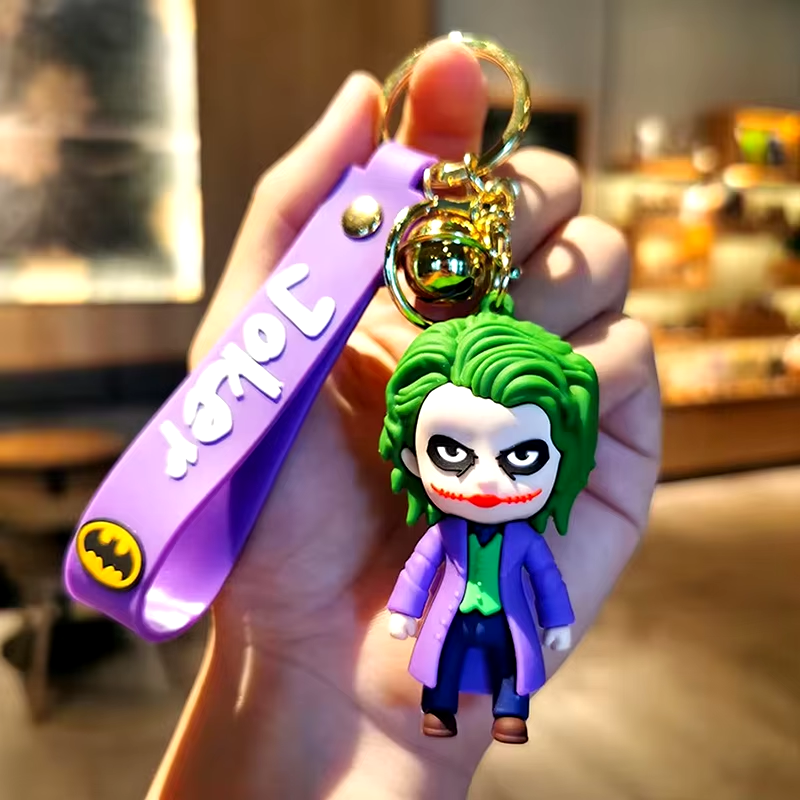 Keychain - Joker - Purple-hotRAGS.com