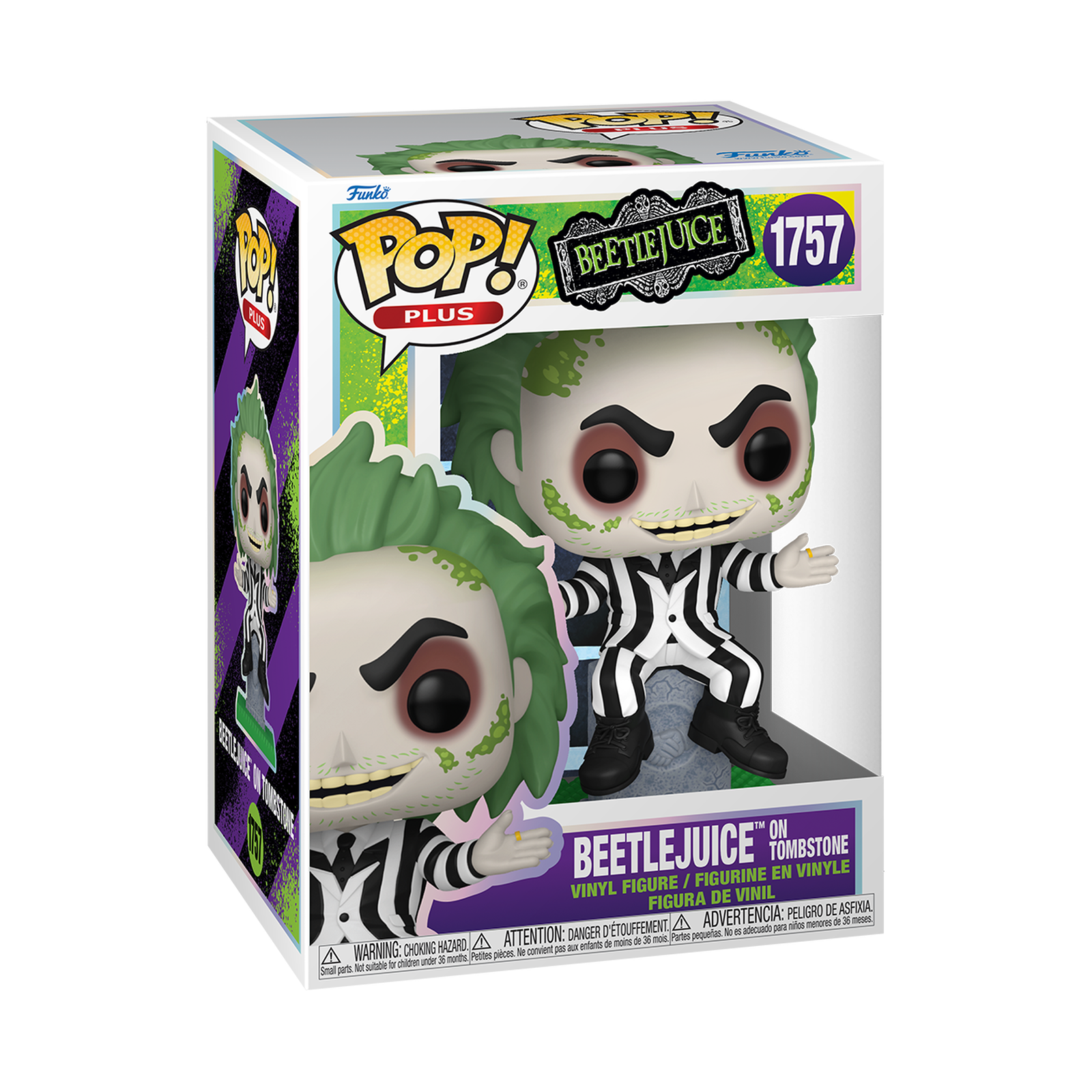 Funko Pop! Plus Beetlejuice on Tombstone-hotRAGS.com