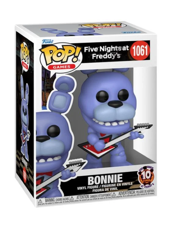 Funko Pop! Games: Five Nights at Freddy's - Bonnie with Guitar (10th Anniversary Ver.)-hotRAGS.com