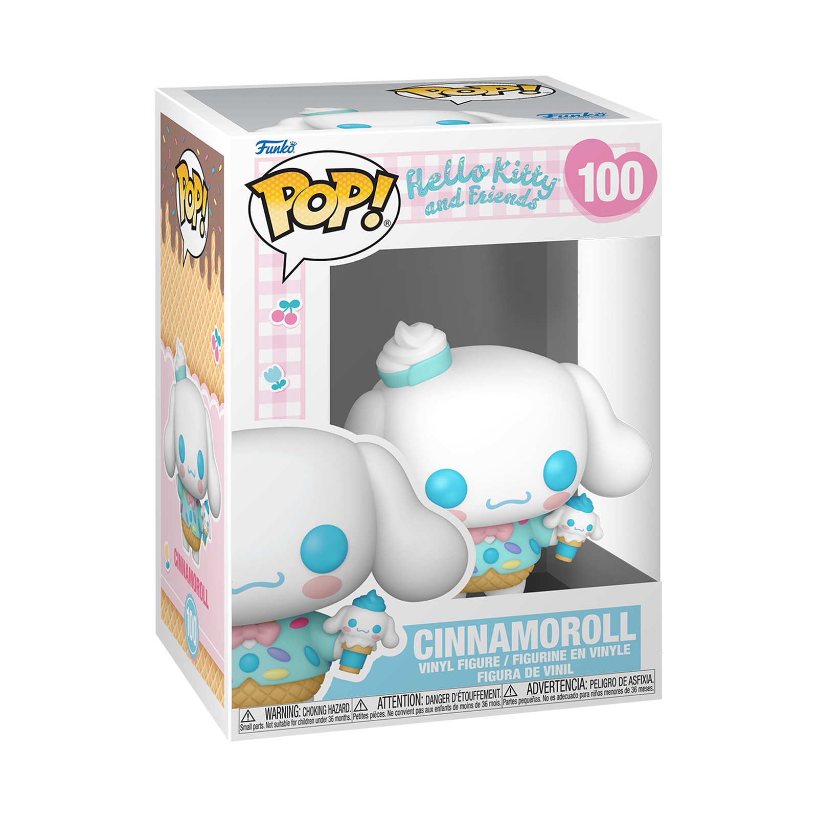 FUNKO Pop! HELLO KITTY CINNAMOROLL With  Ice Cream-hotRAGS.com