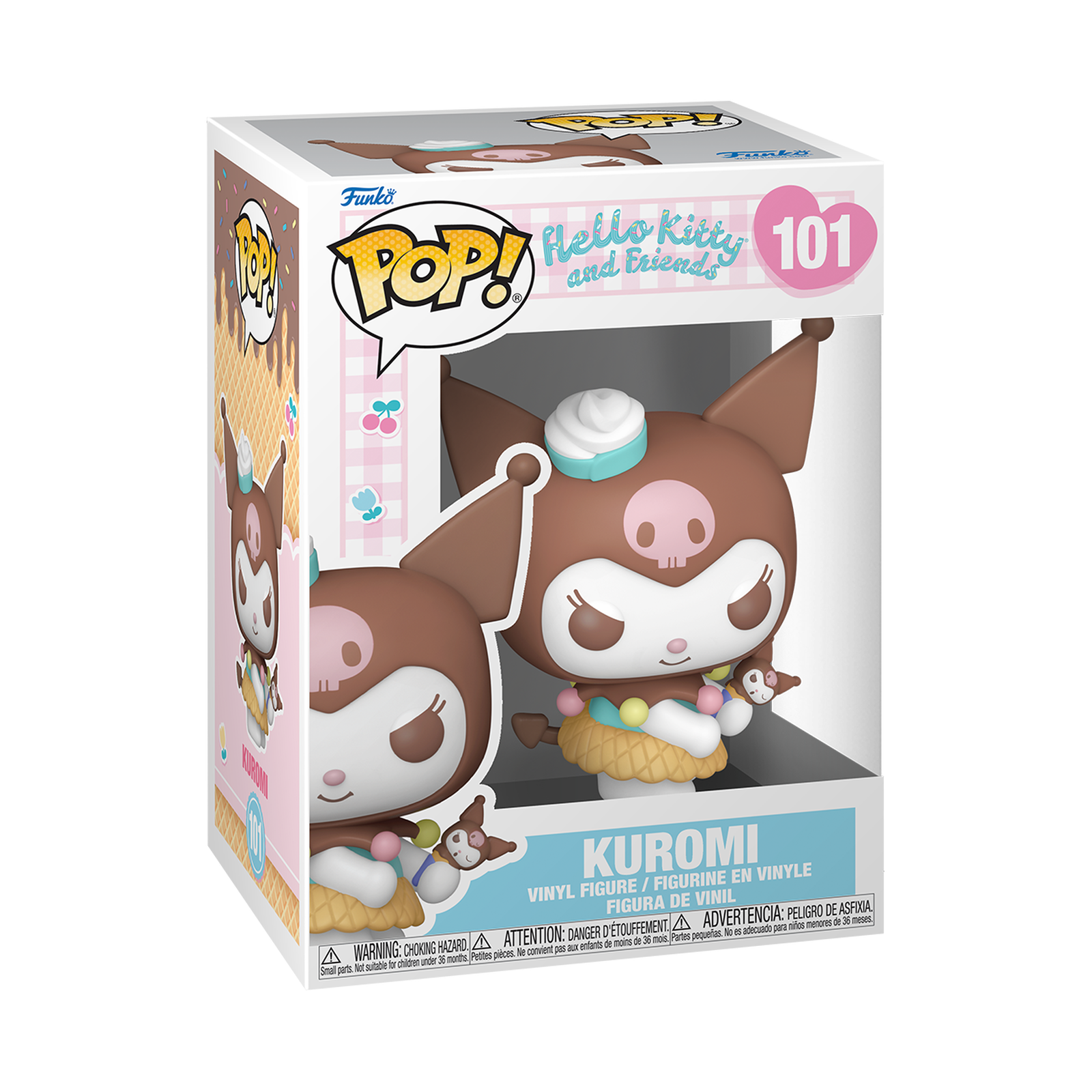 FUNKO Pop! Sanrio Kuromi with Ice Cream-hotRAGS.com