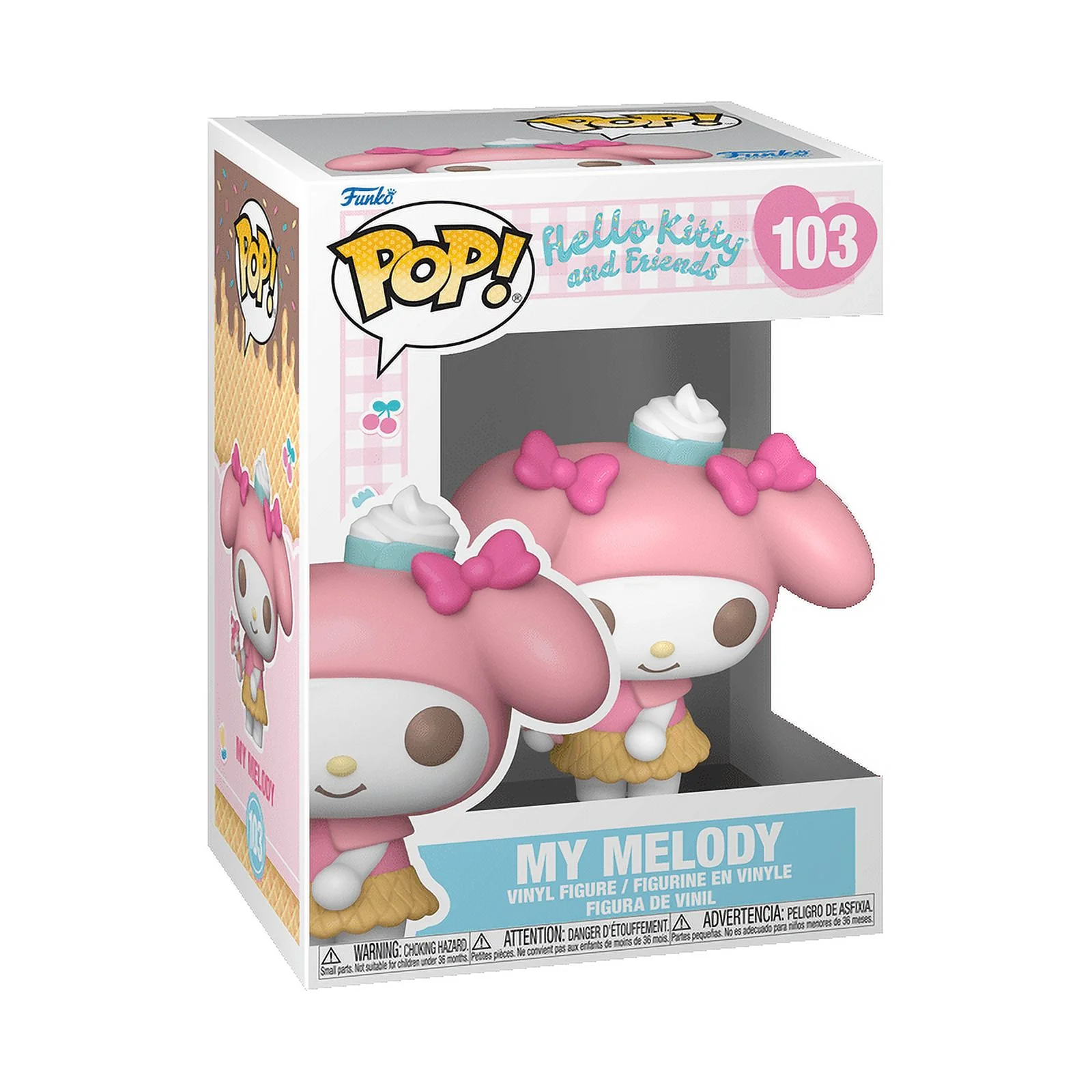 FUNKO Pop! HELLO KITTY MY MELODY With Ice Cream-hotRAGS.com