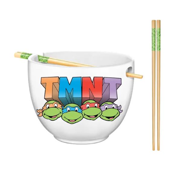 Ramen Bowl - Teenage Mutant Nijia Turtles - Boxed 20oz-hotRAGS.com