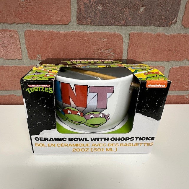 Ramen Bowl - Teenage Mutant Nijia Turtles - Boxed 20oz-hotRAGS.com