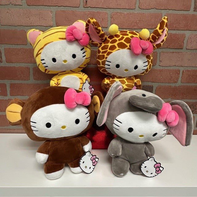 Plush - Hello Kitty Disguised As Animals - 10"-hotRAGS.com