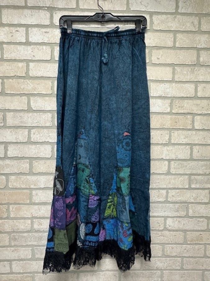 Skirt - Maxi Cotton Patch-hotRAGS.com