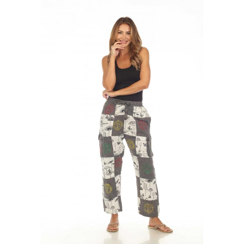 Pants - Harem Sun Moon-hotRAGS.com