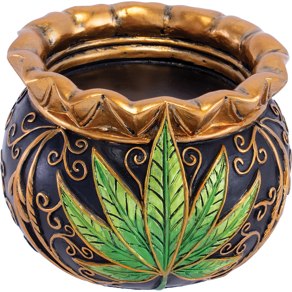 Ashtray - Leaf Cauldron-hotRAGS.com