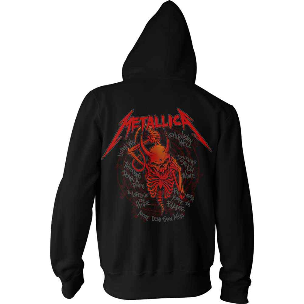 Hoody - Metallica - Skull Screaming Red-hotRAGS.com