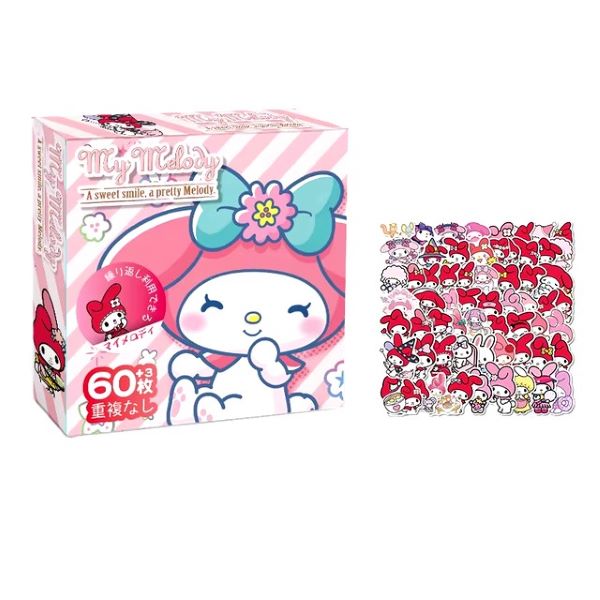 Sticker - Box My Melody - 60pcs-hotRAGS.com