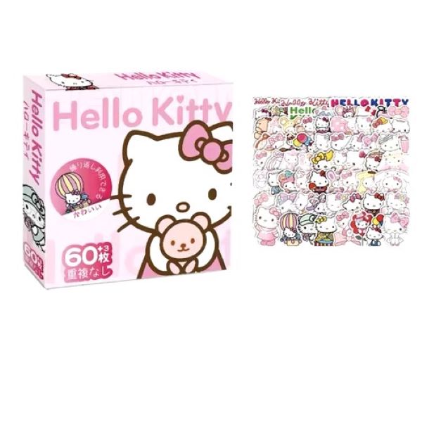 Sticker - Box Hello Kitty - 60pcs-hotRAGS.com