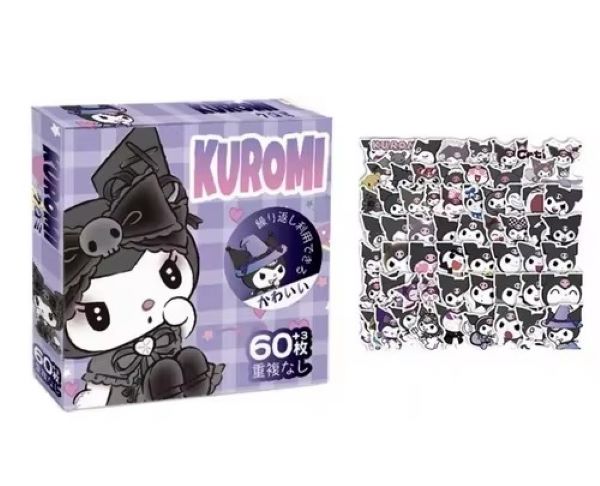 Sticker - Box Kuromi - 60pcs-hotRAGS.com