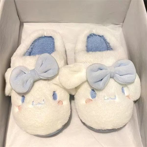 Slippers - Plush Cinnamoroll-hotRAGS.com