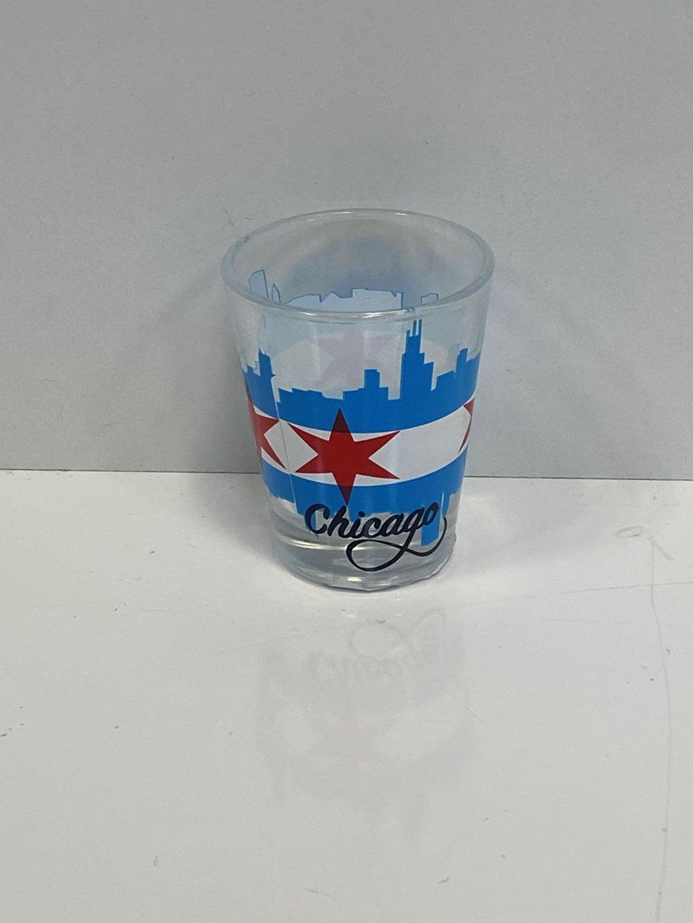 Shot Glass - Chicago Skyline-hotRAGS.com