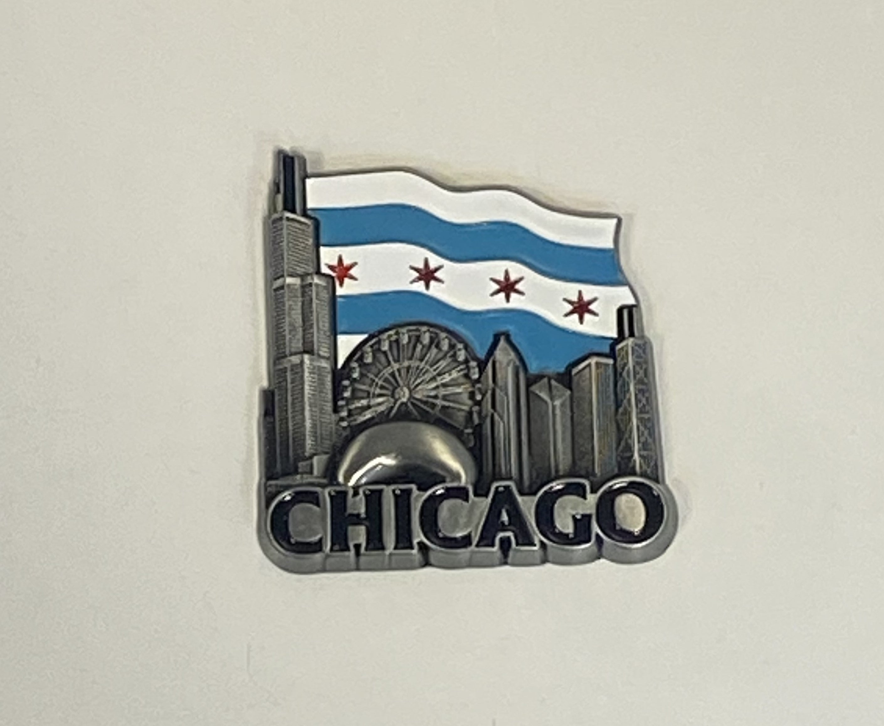 Magnet - Chicago Skyline-hotRAGS.com