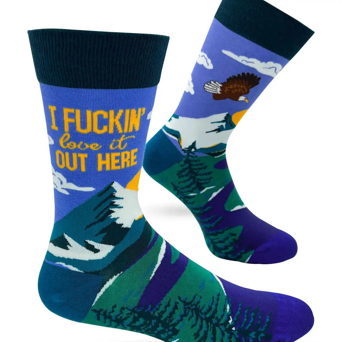 SOCKS - I FuCKIN LOVE IT OUT HERE-hotRAGS.com