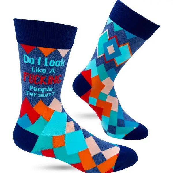 SOCKS - DO I LOOK LIKE A FuCKING People Person-hotRAGS.com