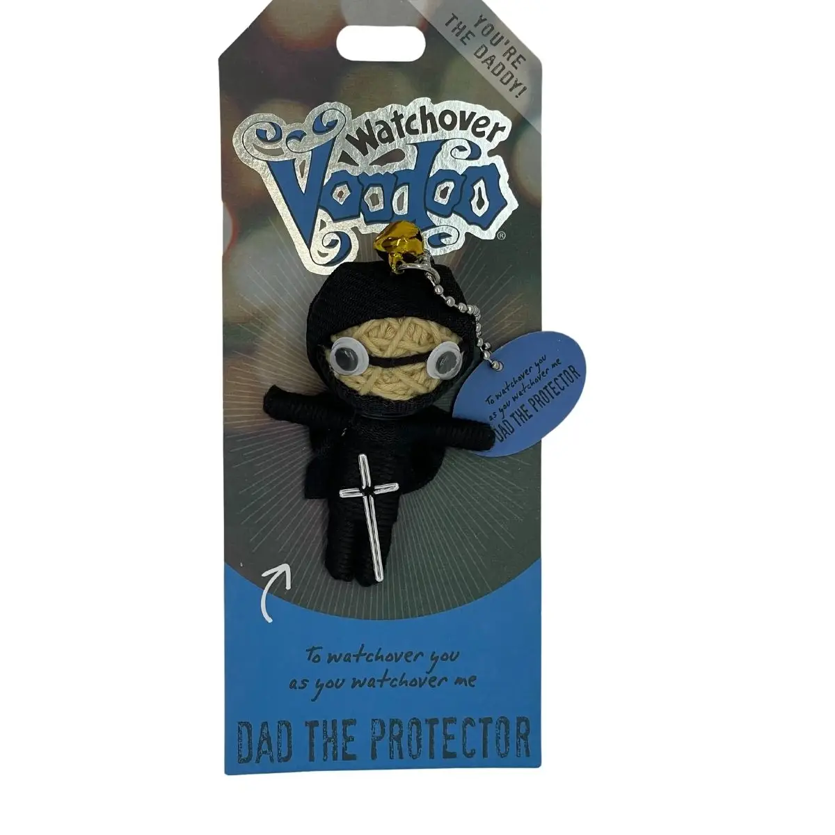 Voodoo Doll - Dad The Protector Keychain-hotRAGS.com