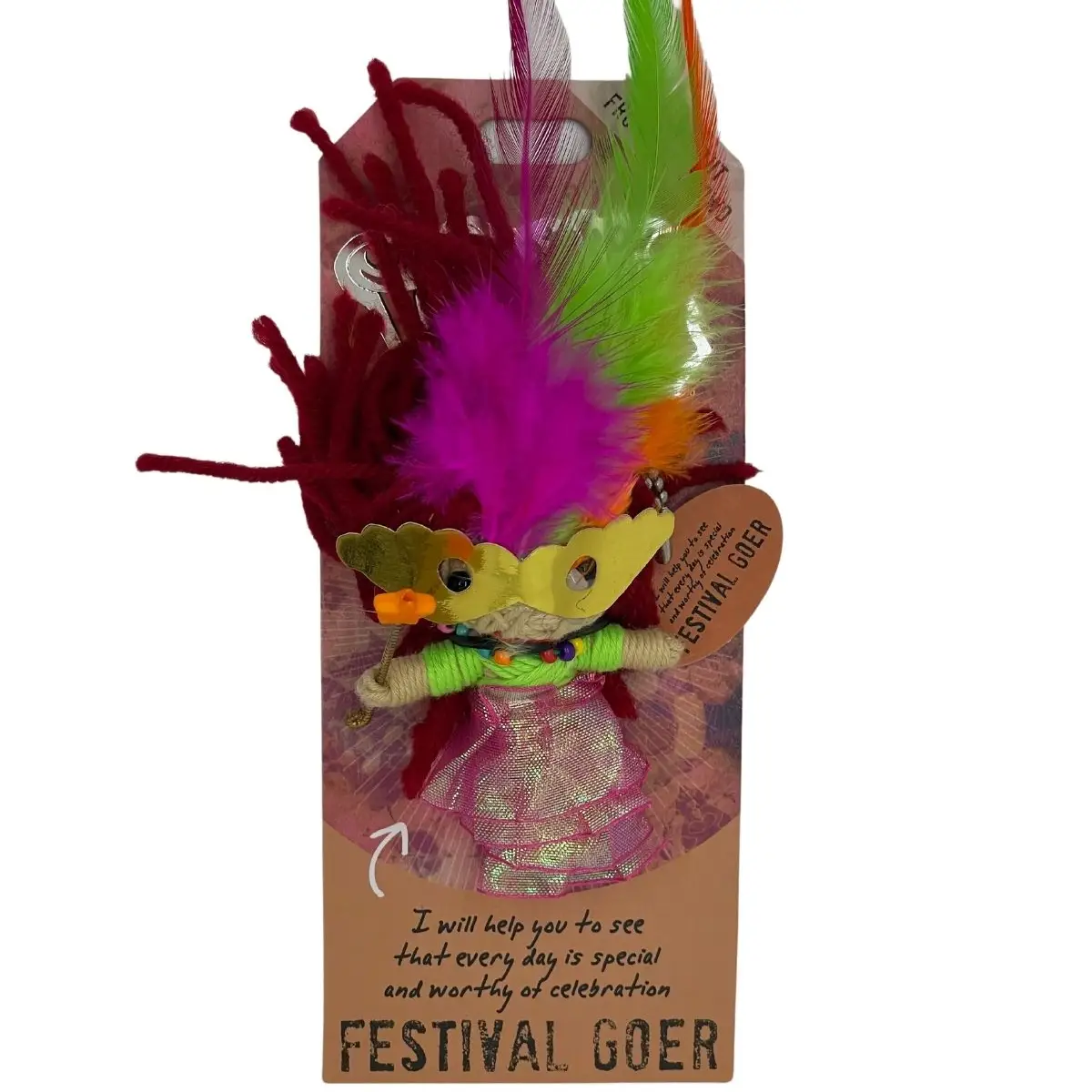 Voodoo Doll - Festival Goer Keychain-hotRAGS.com