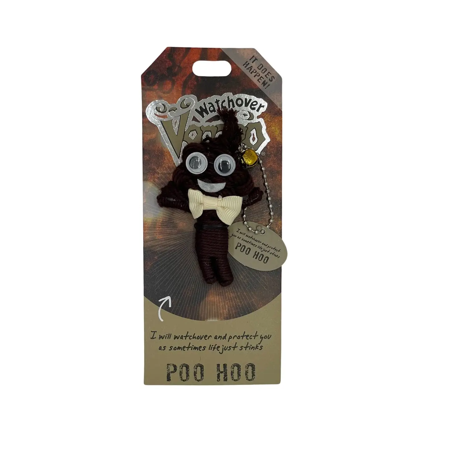 Voodoo Doll - Poo Hoo Keychain-hotRAGS.com